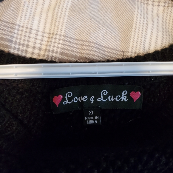 Woman's black sweater - Picture 4 of 4